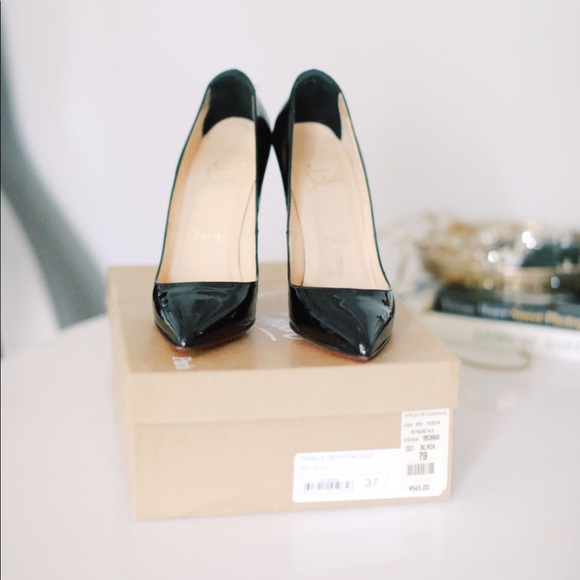 poshmark louboutin heels